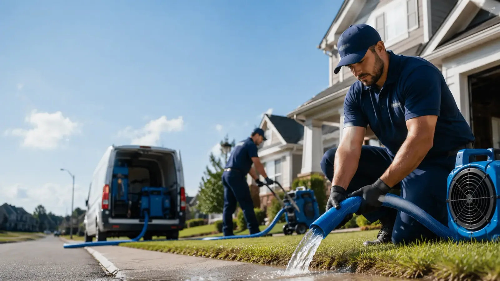 Flood Damage Restoration in Pierpont, OH